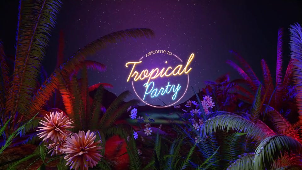 Tropical Party Opener Videohive 36113873 After Effects Image 4