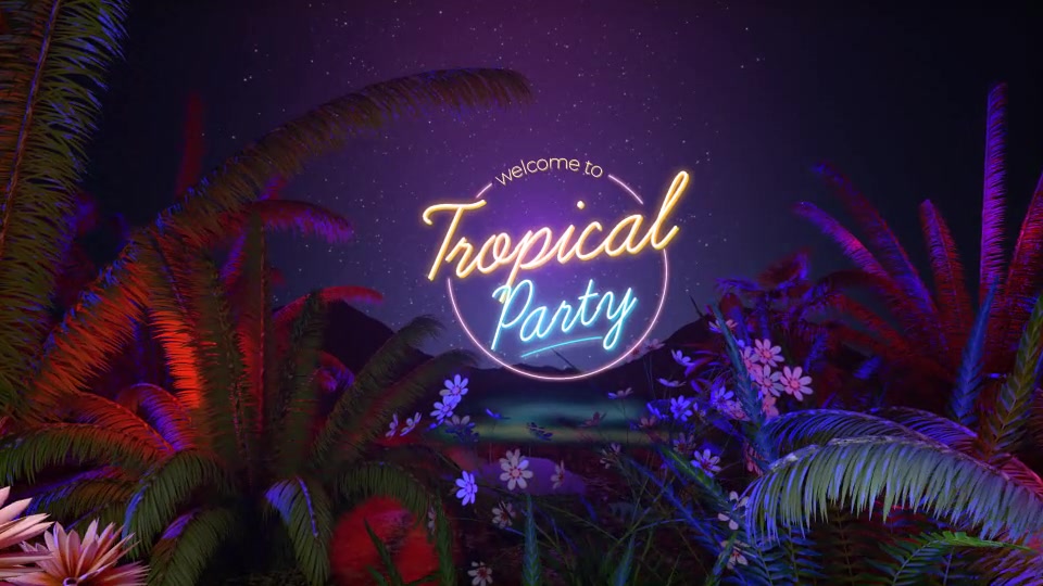 Tropical Party Opener Videohive 36113873 After Effects Image 5