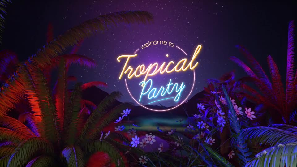 Tropical Party Opener Videohive 36113873 After Effects Image 6