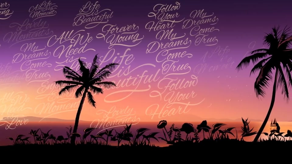 Tropical Sunset Opener - Download Videohive 20618426
