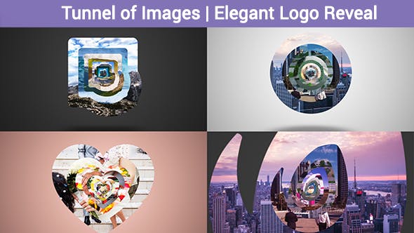 Tunnel of Images | Elegant Logo Reveal - Download Videohive 17627515