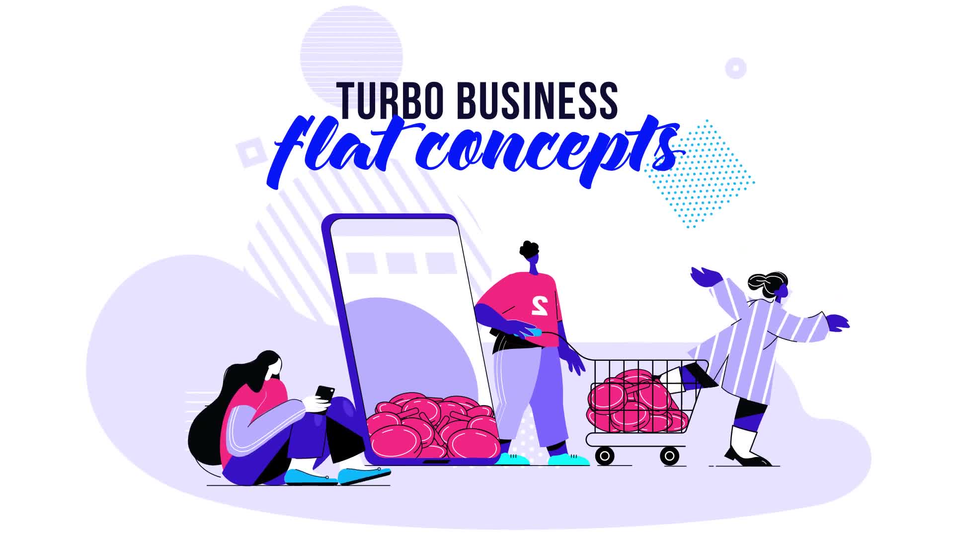 Turbo Business Flat Concept Videohive 26140416 After Effects Image 1