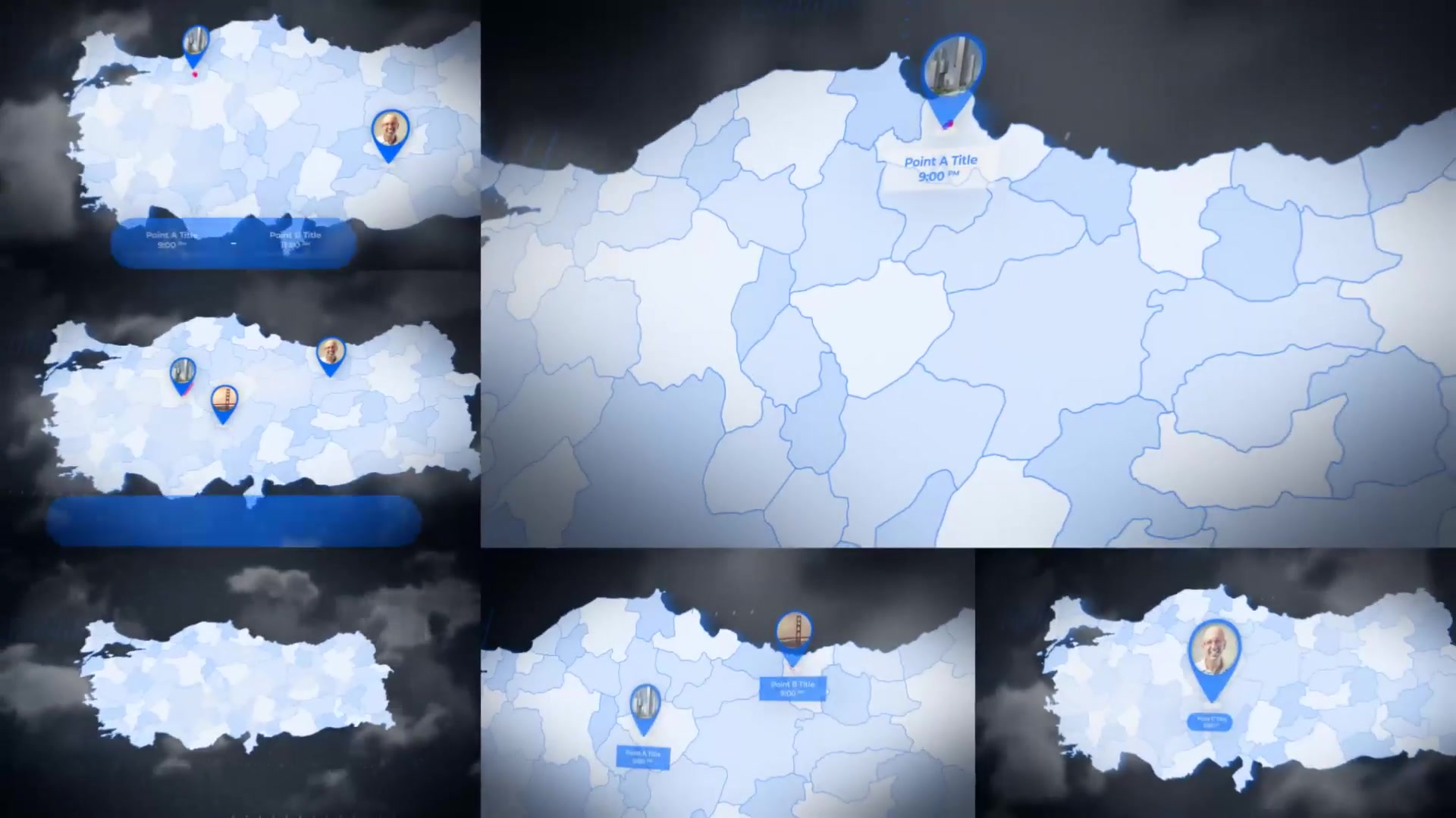 Turkey Map Republic of Turkey Map Kit Videohive 24591583 After Effects Image 8