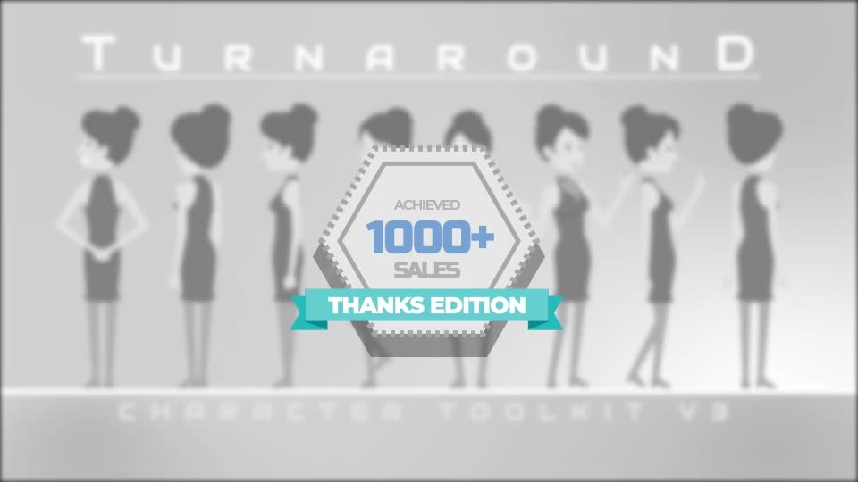 Turnaround Character Toolkit 3 Videohive 36288010 After Effects Image 1