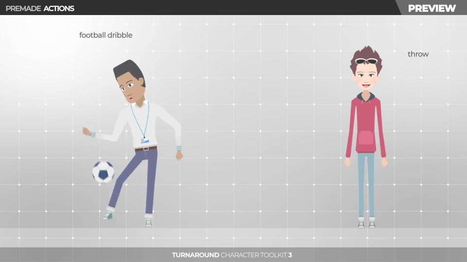 Turnaround Character Toolkit 3 Videohive 36288010 After Effects Image 11