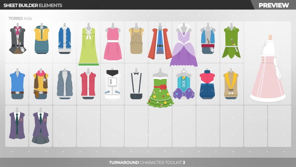 Turnaround Character Toolkit 3 Videohive 36288010 After Effects Image 7