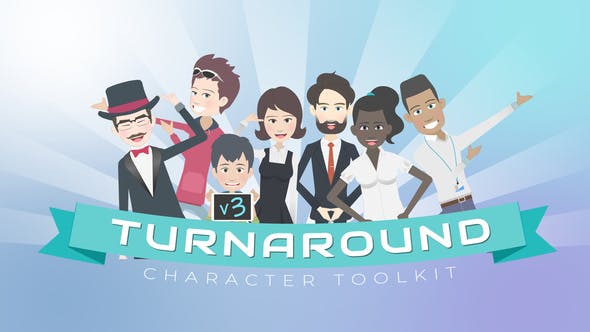 Turnaround Character Toolkit 3 - Videohive Download 36288010