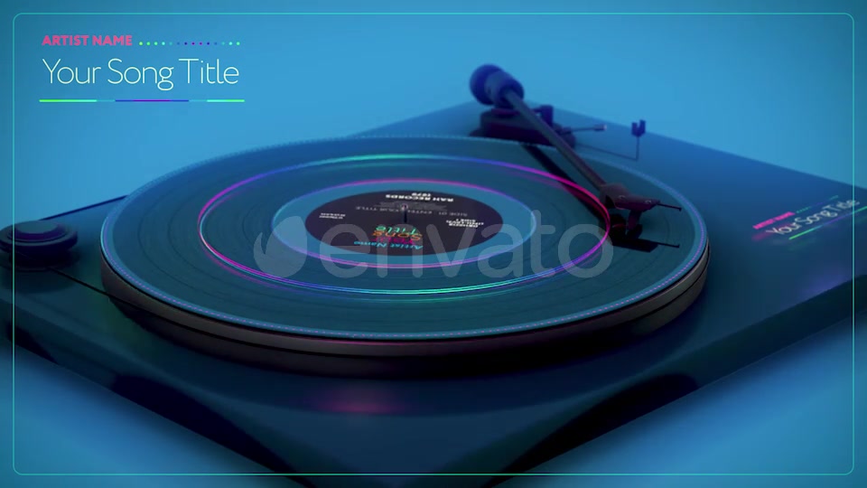 Turntable Music Visualizer Videohive 28772033 After Effects Image 11