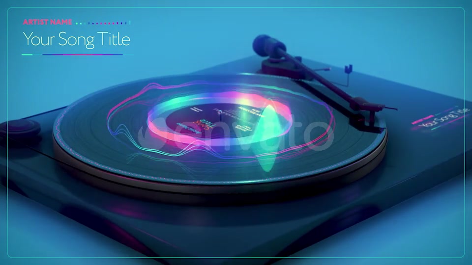 Turntable Music Visualizer Videohive 28772033 After Effects Image 3