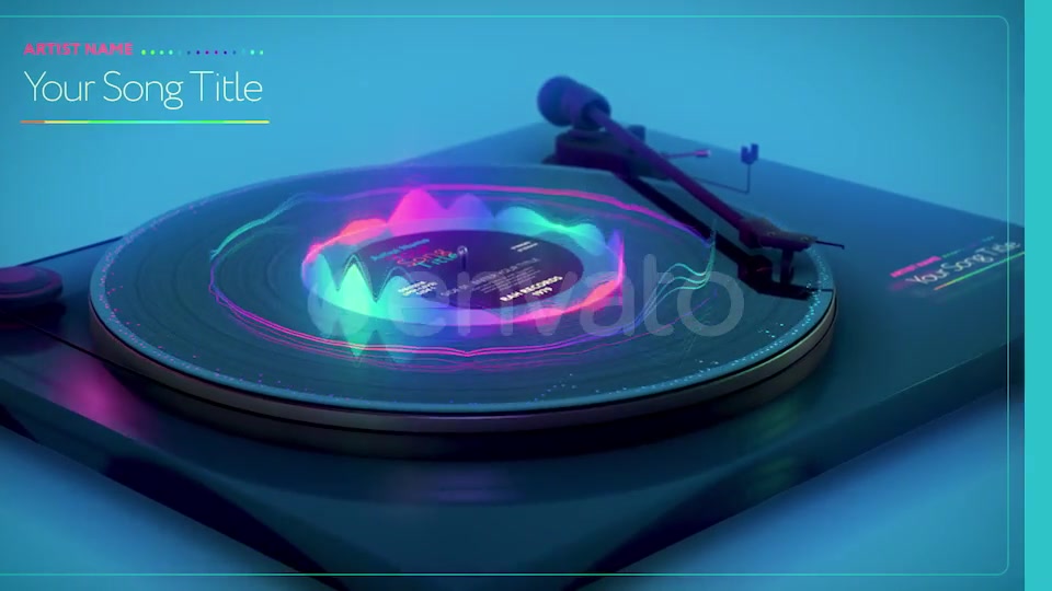 Turntable Music Visualizer Videohive 28772033 After Effects Image 5