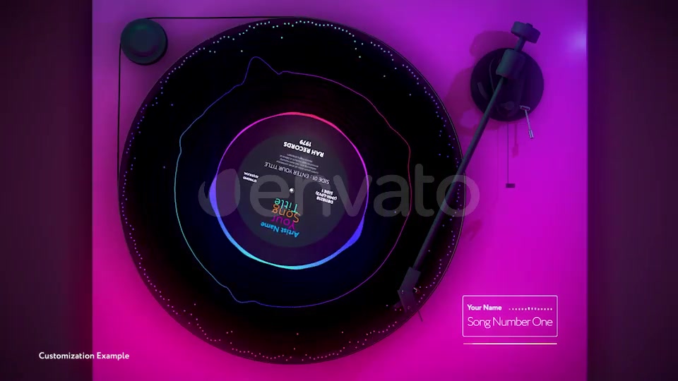 Turntable Music Visualizer Videohive 28772033 After Effects Image 7