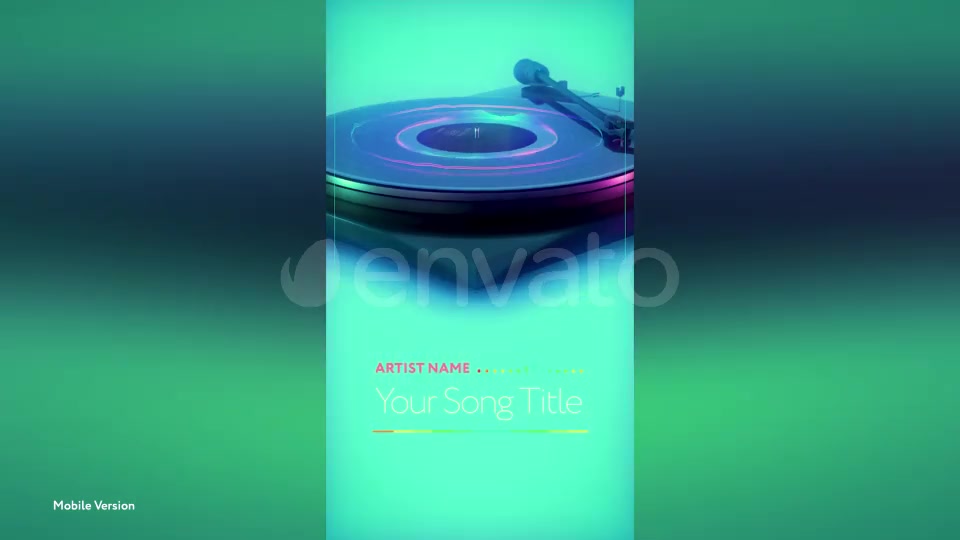 Turntable Music Visualizer Videohive 28772033 After Effects Image 9