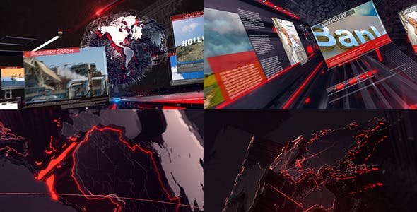 TV Broadcast News Package - Videohive Download 10635825