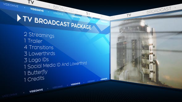 TV Broadcast Package - Download 18945184 Videohive
