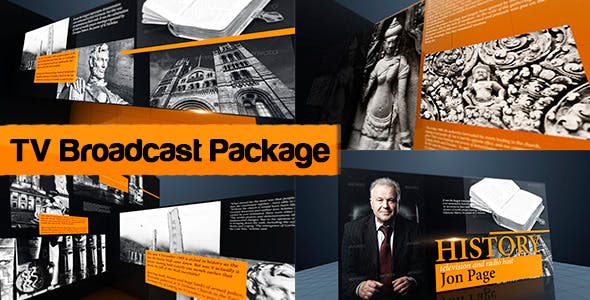 TV Broadcast Package - Download Videohive 6134678