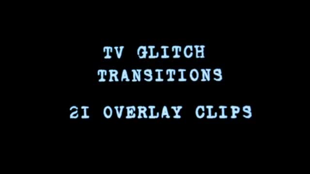 Tv Glitch Transitions - Download Videohive 4859561