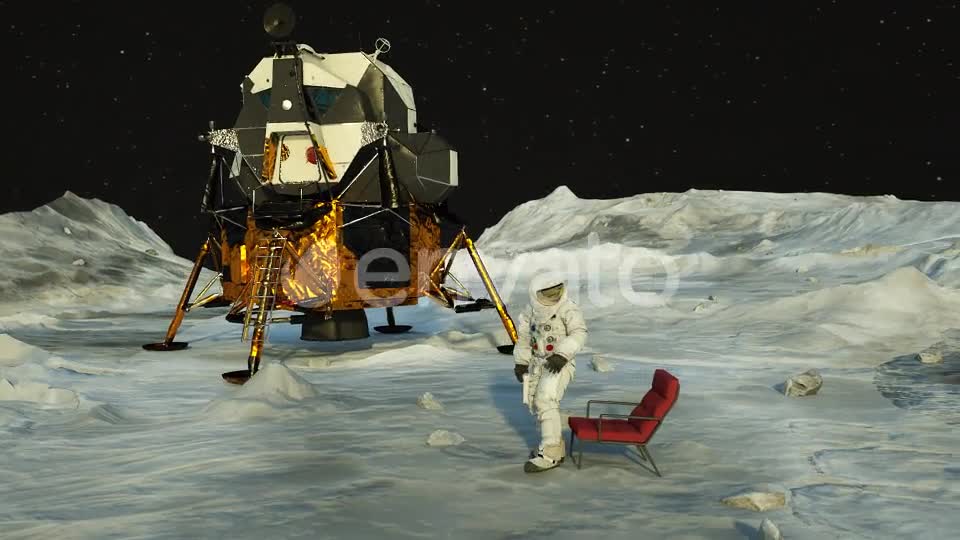 TV Logo on the Moon Videohive 33079979 After Effects Image 1