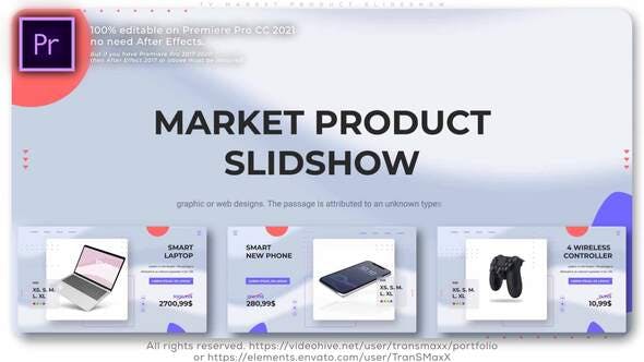 TV Market Product Slideshow - Download 34795294 Videohive