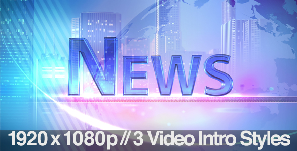 TV News Program Segment News 3 Styles - Download Videohive 235364