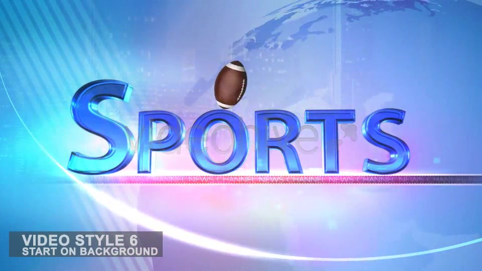 TV News Program Segment Sports 6 Styles - Download Videohive 235552