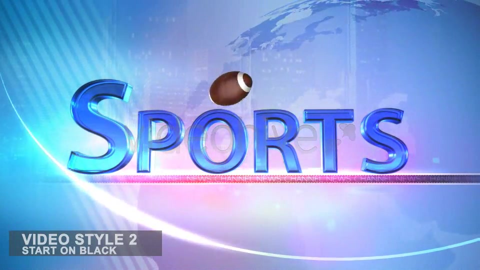 TV News Program Segment Sports 6 Styles - Download Videohive 235552