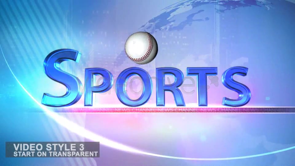 TV News Program Segment Sports 6 Styles - Download Videohive 235552