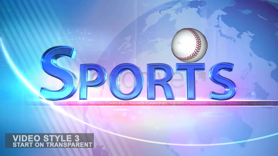 TV News Program Segment Sports 6 Styles - Download Videohive 235552