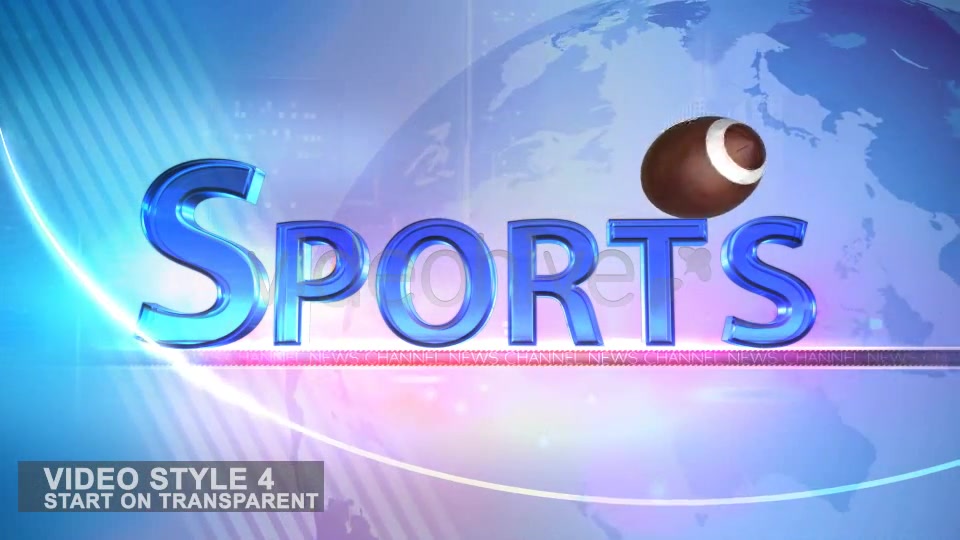 TV News Program Segment Sports 6 Styles - Download Videohive 235552