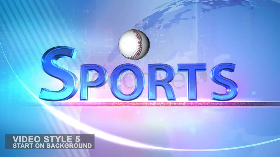 TV News Program Segment Sports 6 Styles - Download Videohive 235552