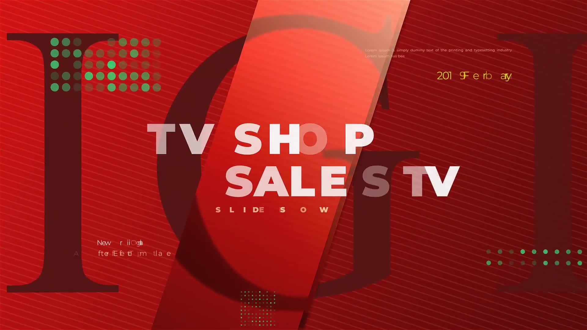 TV Shop Sales Slideshow Videohive 23344417 After Effects Image 1