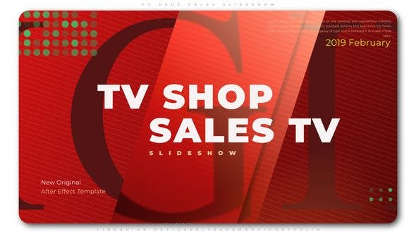 TV Shop Sales Slideshow - 23344417 Download Videohive