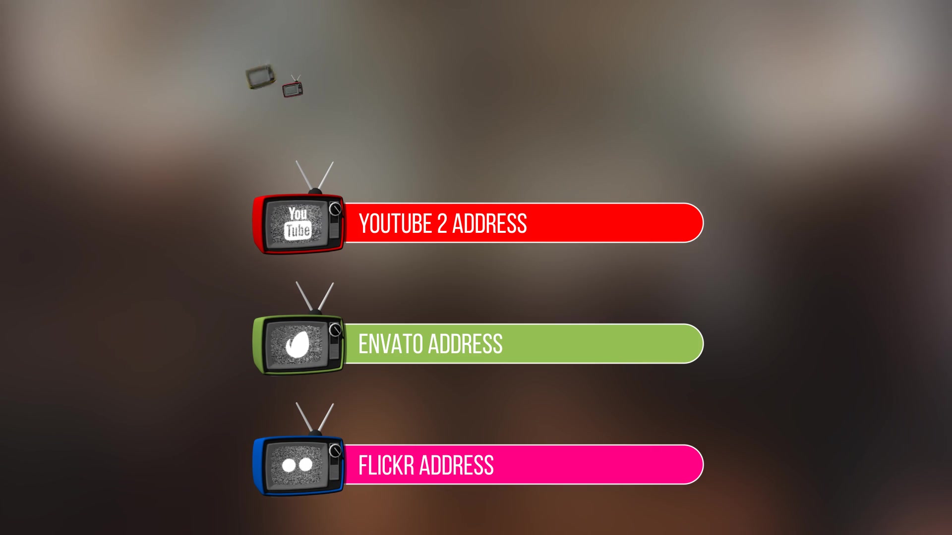 TV Social Media Lower Thirds (After FX) - Download Videohive 22921291