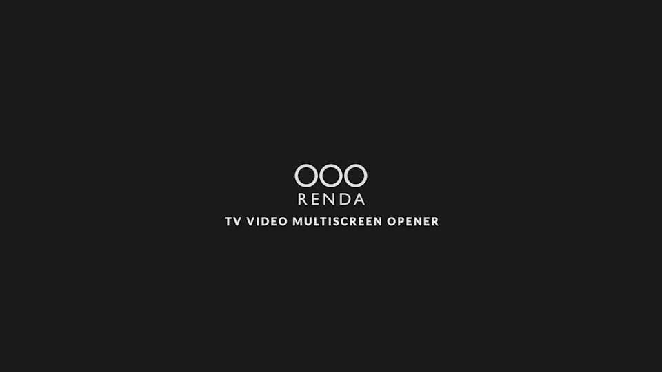 Tv Video Multiscreen Opener Videohive 23933125 After Effects Image 1