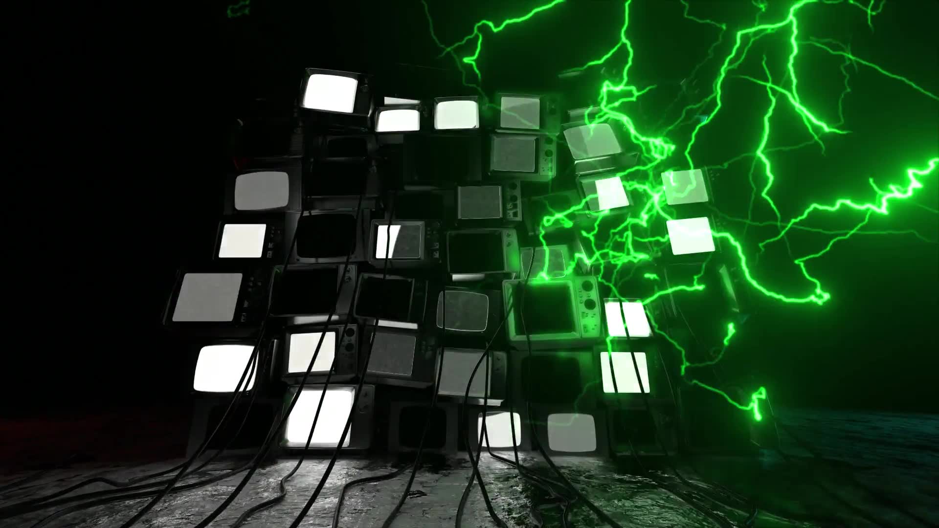 TV Wall Logo Reveal Videohive 30442146 After Effects Image 11