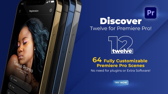Twelve App Promo for Premiere Pro - Download Videohive 31189827