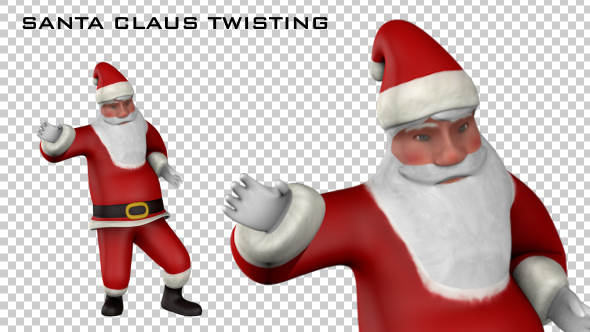 Twisting Santa Claus - Download Videohive 20931959