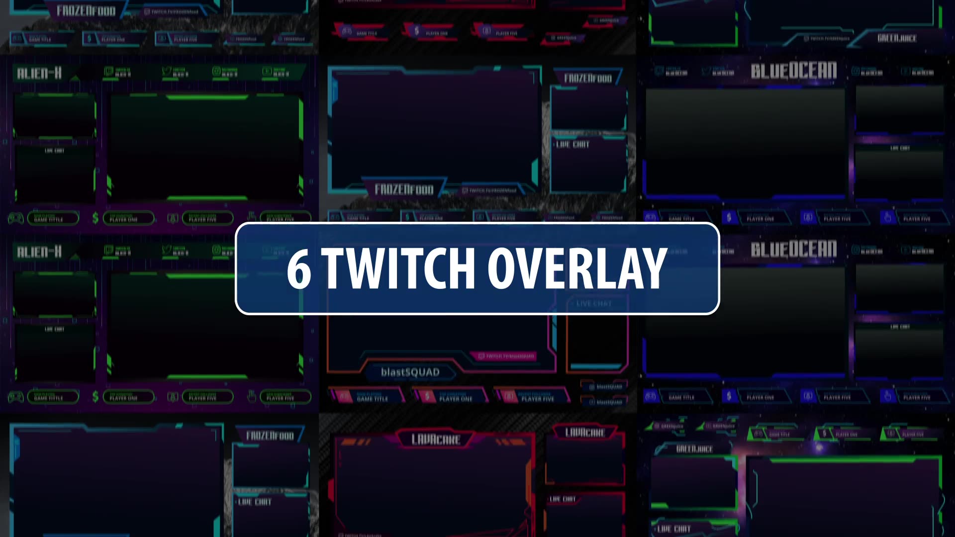 Twitch Overlay Stream | After Effects Videohive 28995920 After Effects Image 2