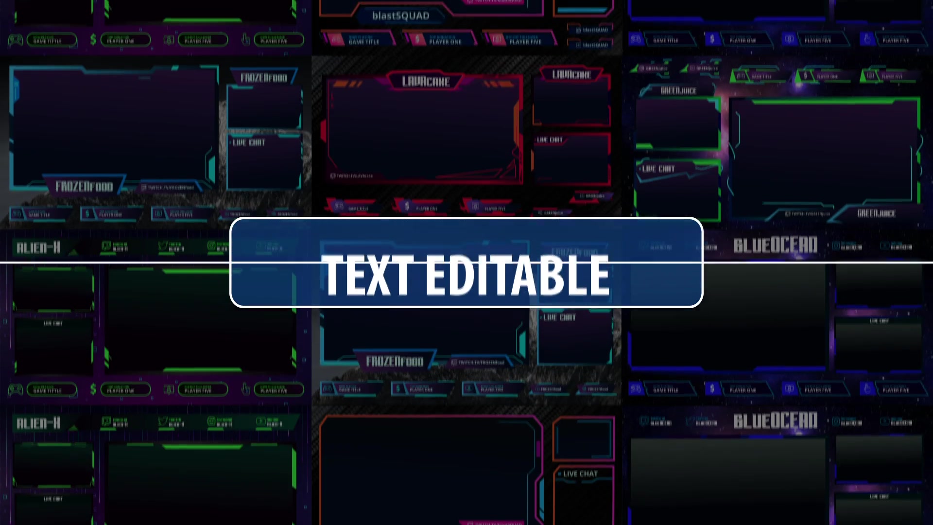 Twitch Overlay Stream | After Effects Videohive 28995920 After Effects Image 3