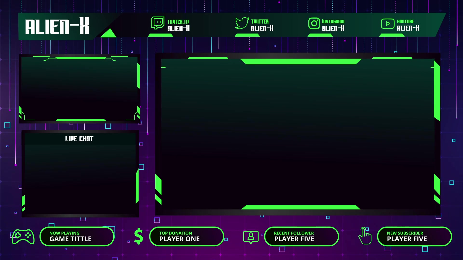 Twitch Overlay Stream | After Effects Videohive 28995920 After Effects Image 4