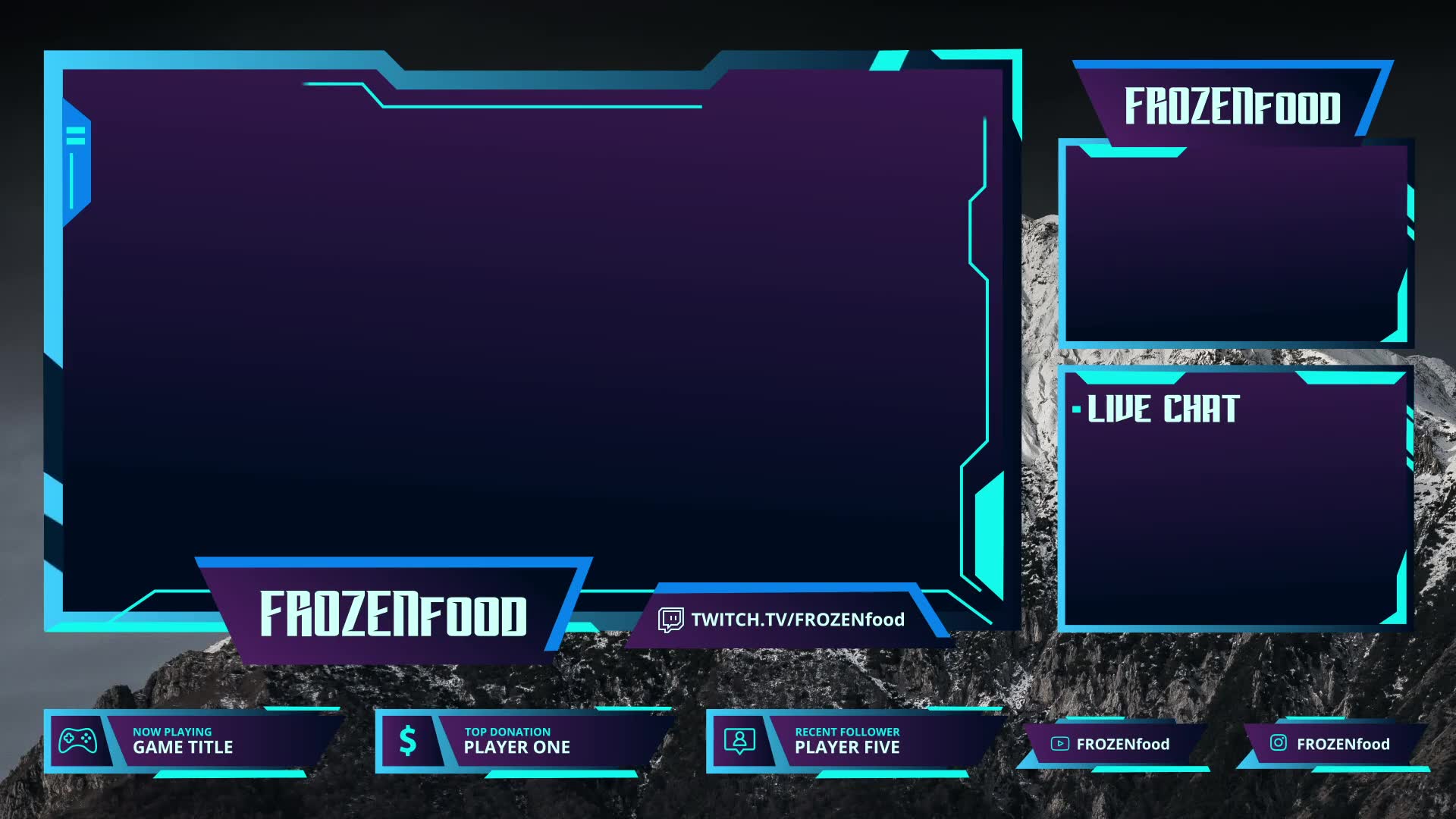 Twitch Overlay Stream | After Effects Videohive 28995920 After Effects Image 7