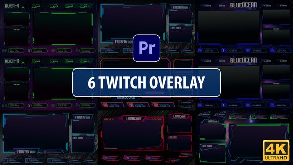 Twitch Overlay Stream | Premiere Pro MOGRT - Videohive 29054664 Download
