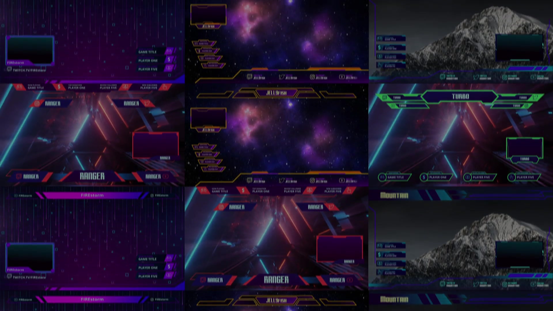Twitch Overlay Stream Vol.2 | After Effects Videohive 29066082 After Effects Image 2