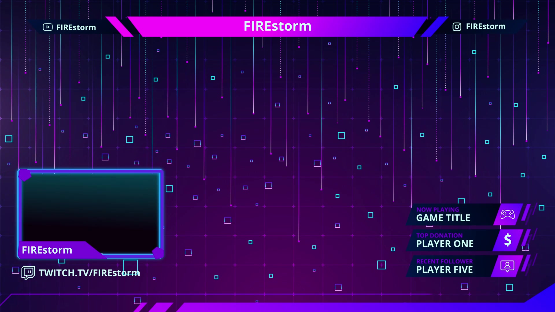 Twitch Overlay Stream Vol.2 | After Effects Videohive 29066082 Download