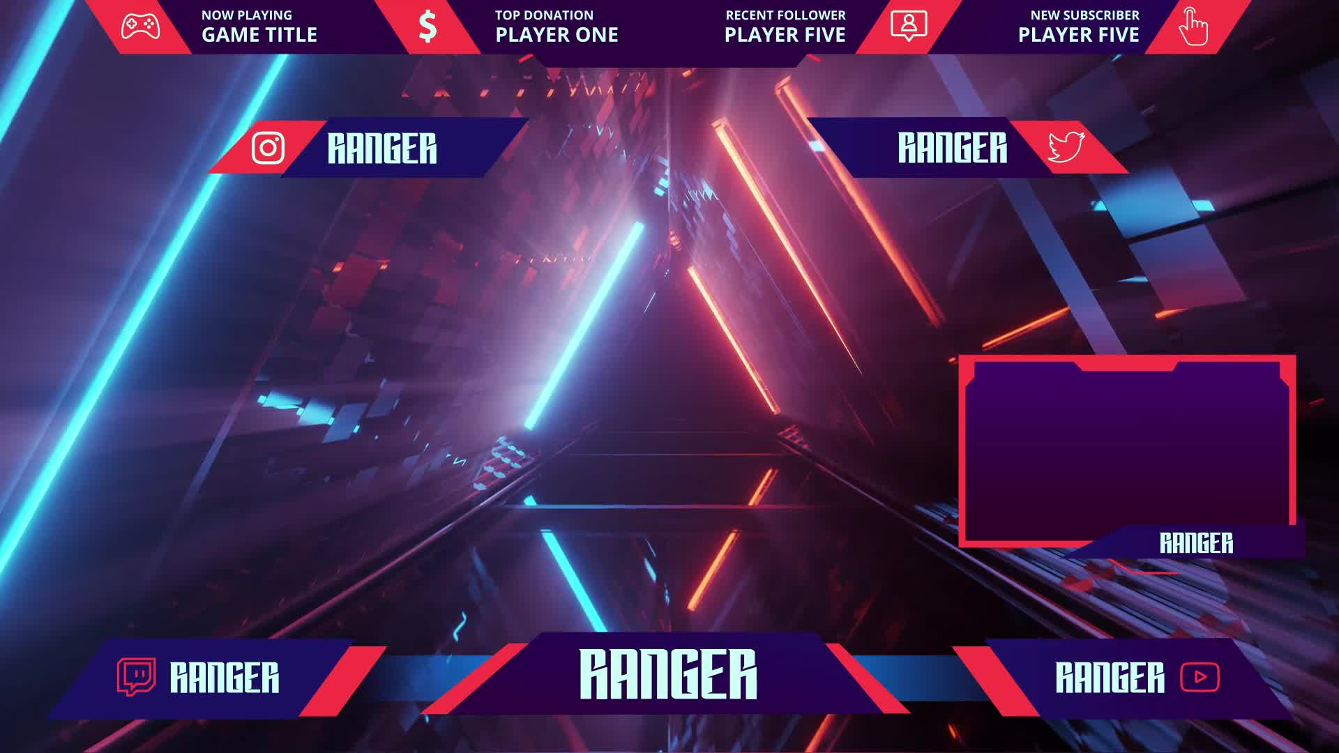 Twitch Overlay Stream Vol.2 | After Effects Videohive 29066082 After Effects Image 8