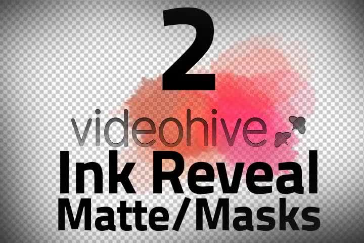 TWO Clean Ink Splat Mask / Matte Videohive 132208 Motion Graphics Image 1