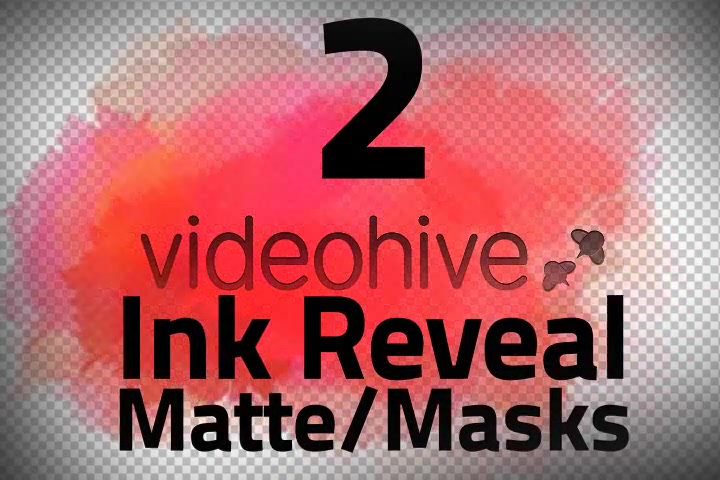TWO Clean Ink Splat Mask / Matte Videohive 132208 Motion Graphics Image 4