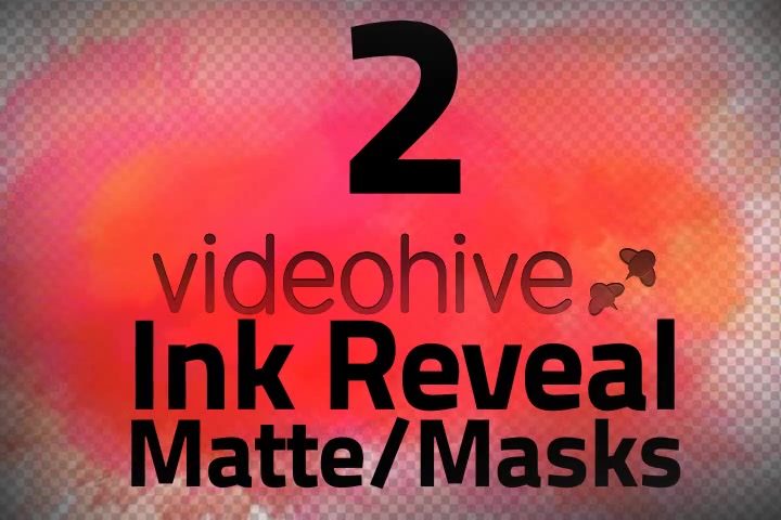 TWO Clean Ink Splat Mask / Matte Videohive 132208 Motion Graphics Image 5