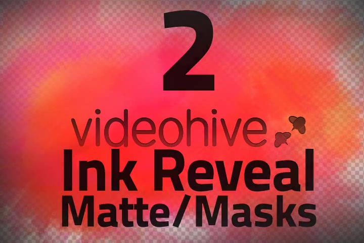 TWO Clean Ink Splat Mask / Matte Videohive 132208 Motion Graphics Image 6