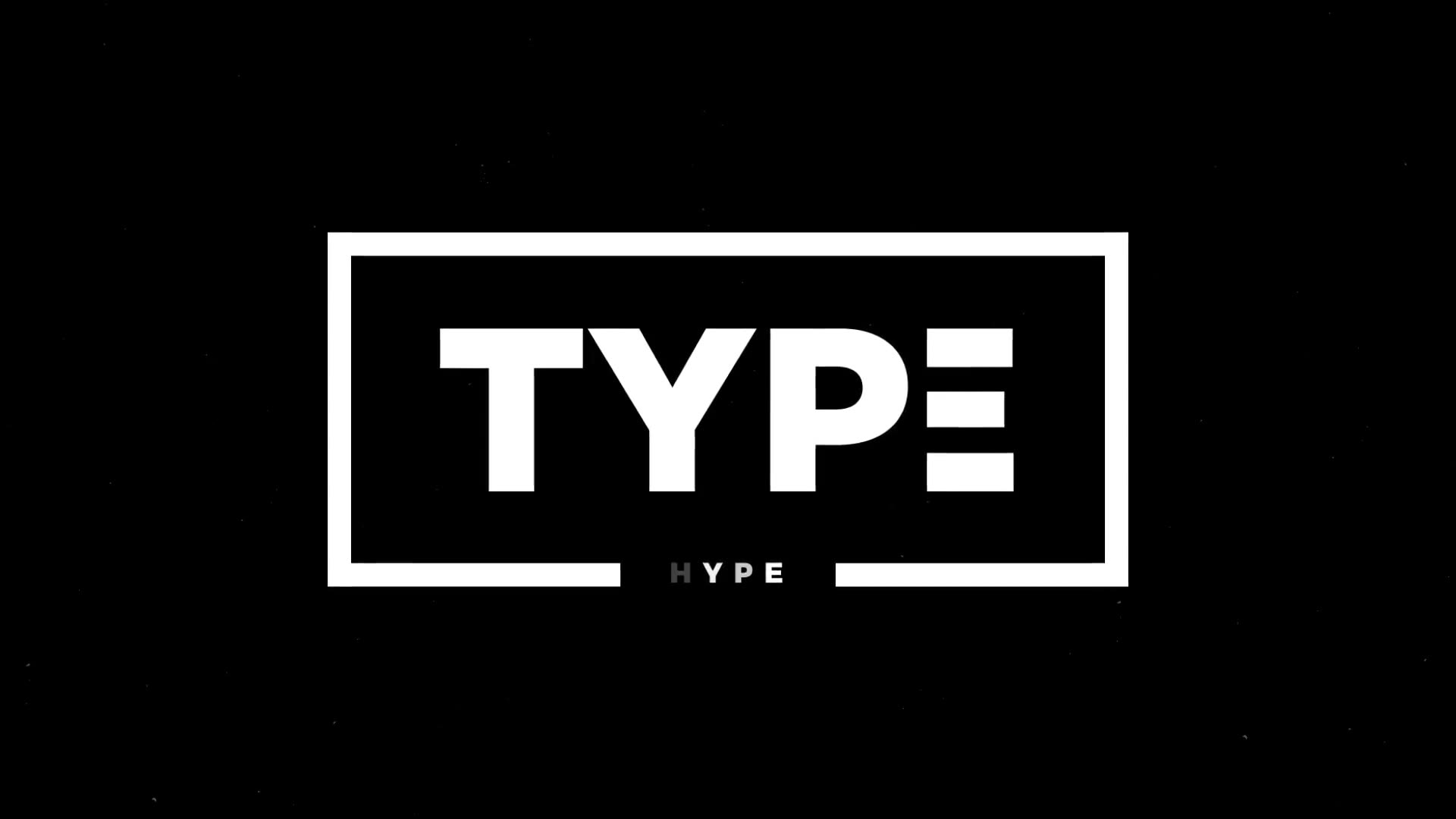 TypeHype Titles Animation \\ Motion Typography Text - Download Videohive 21810845