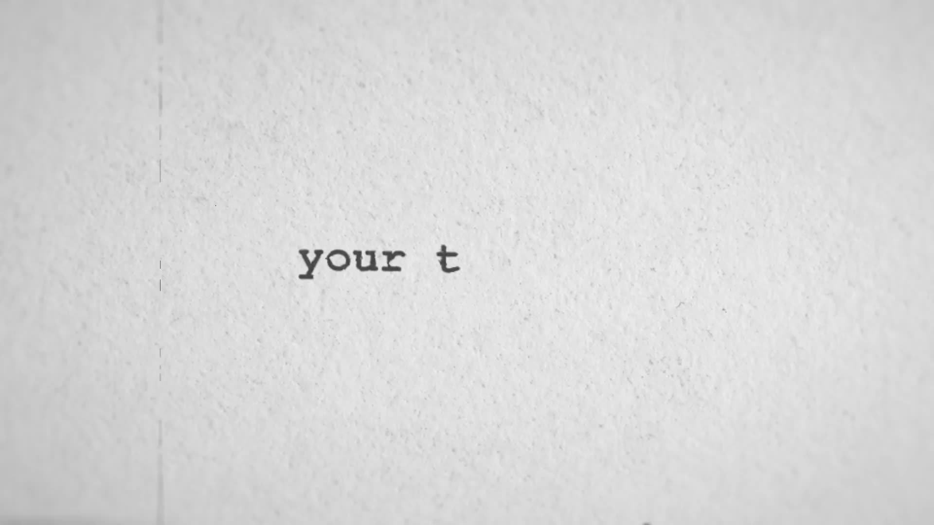 Typewriter Opener Videohive 21514616 After Effects Image 1